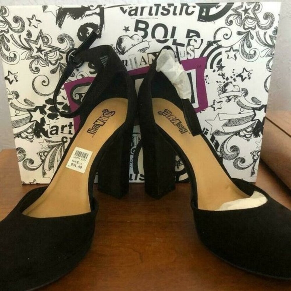 Brash 180250 Stassi Black  Heels Shoes Siz…